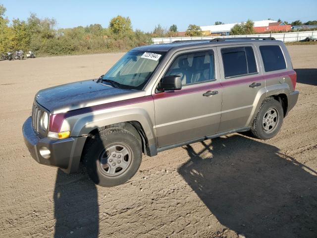 1J8FF28W97D345469 - 2007 JEEP PATRIOT SPORT GOLD photo 1