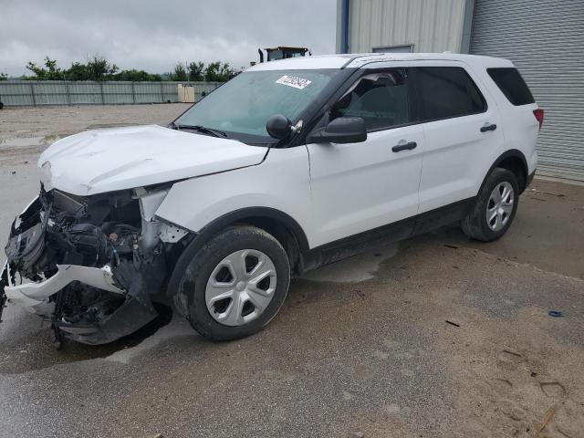 1FM5K8AR8HGD57646 - 2017 FORD EXPLORER POLICE INTERCEPTOR WHITE photo 1