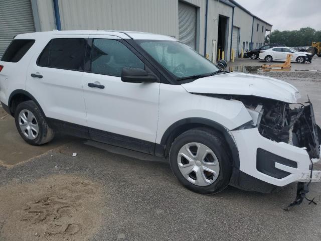 1FM5K8AR8HGD57646 - 2017 FORD EXPLORER POLICE INTERCEPTOR WHITE photo 4