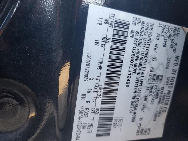 5LMFU28507LJ12499 - 2007 LINCOLN NAVIGATOR 黑色 照片 13