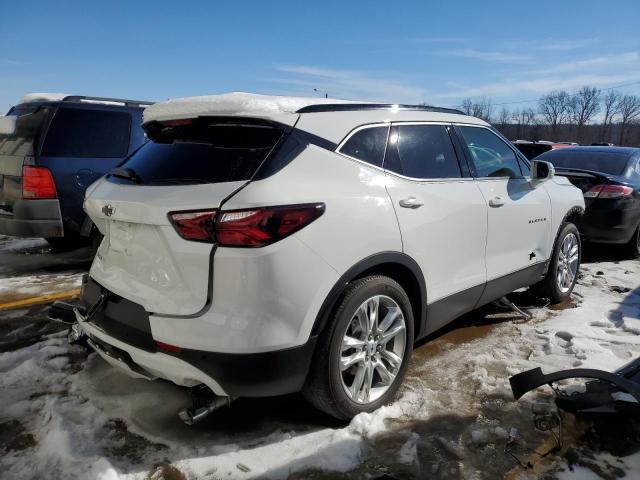 3GNKBHRS1KS559503 - 2019 CHEVROLET BLAZER 3LT WHITE photo 3