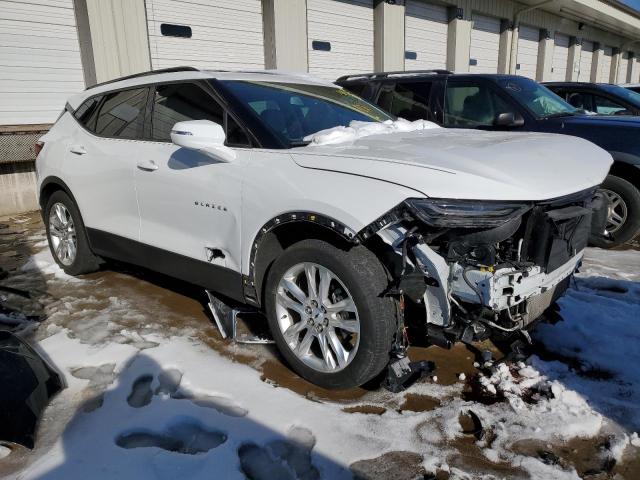 3GNKBHRS1KS559503 - 2019 CHEVROLET BLAZER 3LT WHITE photo 4