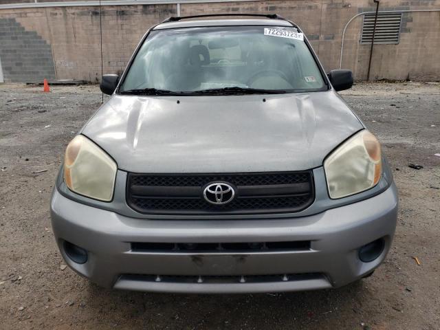 JTEGD20V040016243 - 2004 TOYOTA RAV4 SILVER photo 5