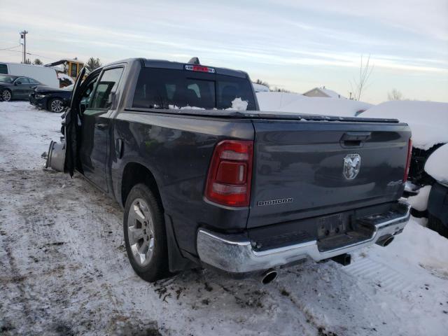 1C6SRFFT5MN605196 - 2021 RAM 1500 BIG HORN/LONE STAR BLACK photo 2