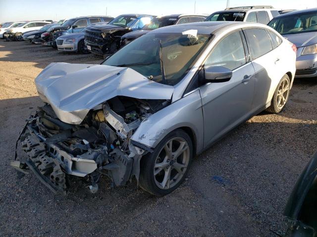 1FADP3J26GL254437 - 2016 FORD FOCUS TITANIUM SILVER photo 1