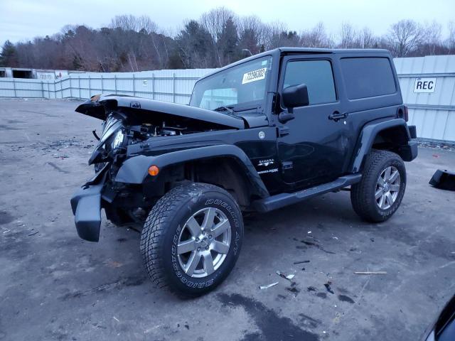 1C4AJWBGXJL870613 - 2018 JEEP WRANGLER SAHARA BLACK photo 1