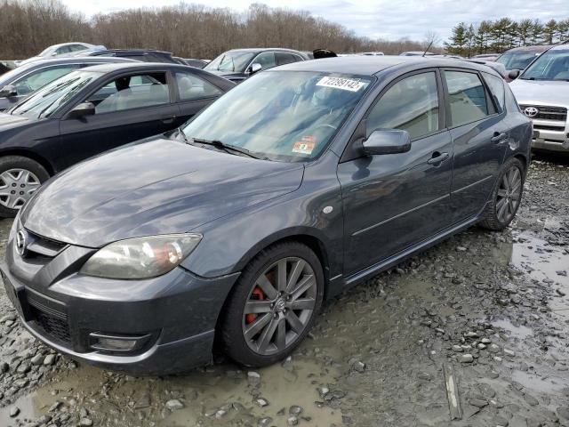 JM1BK34M591213874 - 2009 MAZDA SPEED 3 GRAY photo 1