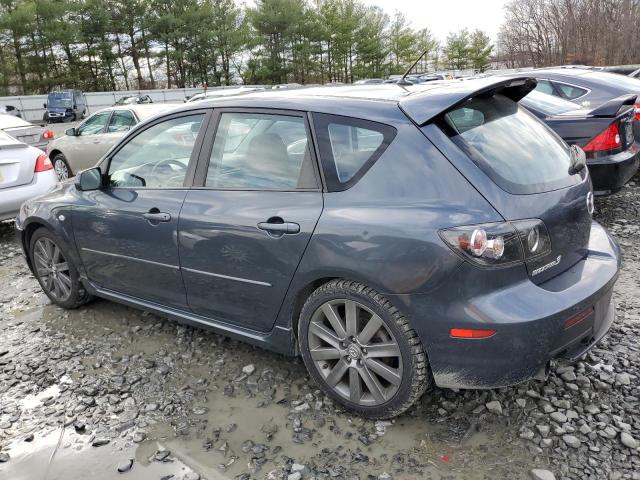 JM1BK34M591213874 - 2009 MAZDA SPEED 3 GRAY photo 2
