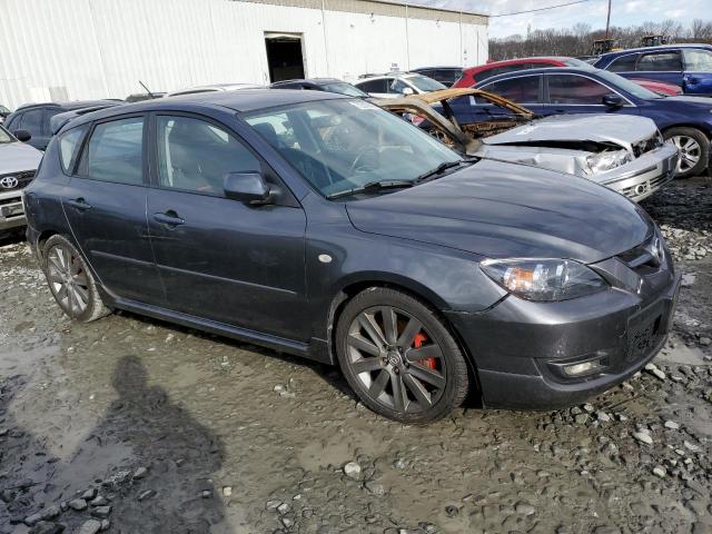 JM1BK34M591213874 - 2009 MAZDA SPEED 3 GRAY photo 4