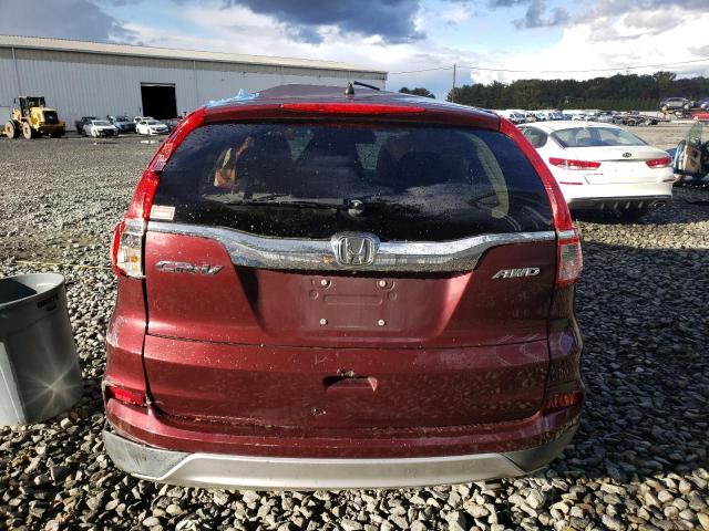 2HKRM4H5XFH662666 - 2015 HONDA CR-V EX BURGUNDY photo 6