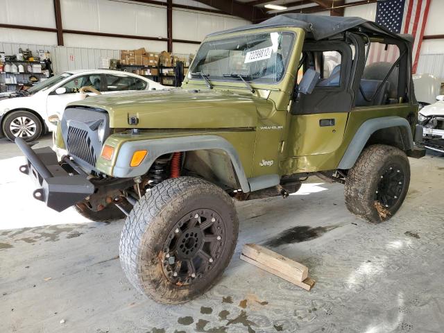 1J4FY29P9VP411758 - 1997 JEEP WRANGLER / SE GREEN photo 1