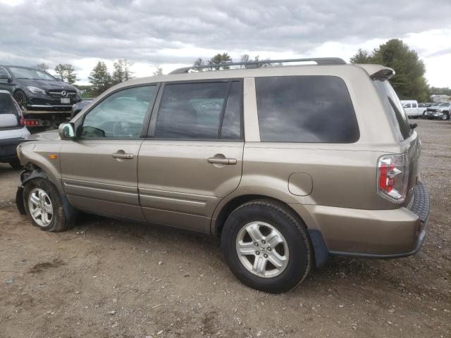 5FNYF28228B025823 - 2008 HONDA PILOT VP TAN photo 2