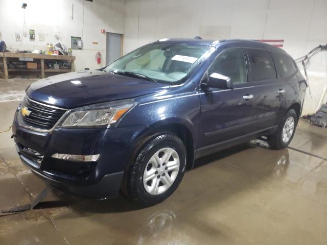 1GNKVFKD6FJ138309 - 2015 CHEVROLET TRAVERSE LS BLUE photo 1