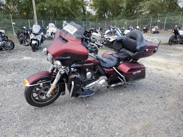 1HD1KKL10FB671002 - 2015 HARLEY-DAVIDSON FLHTKL ULTRA LIMITED LOW BURGUNDY photo 2