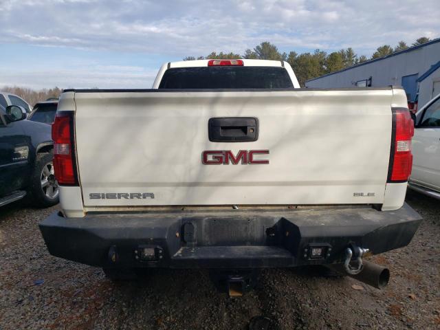 1GT22YE83FZ144551 - 2015 GMC SIERRA K2500 SLE WHITE photo 6