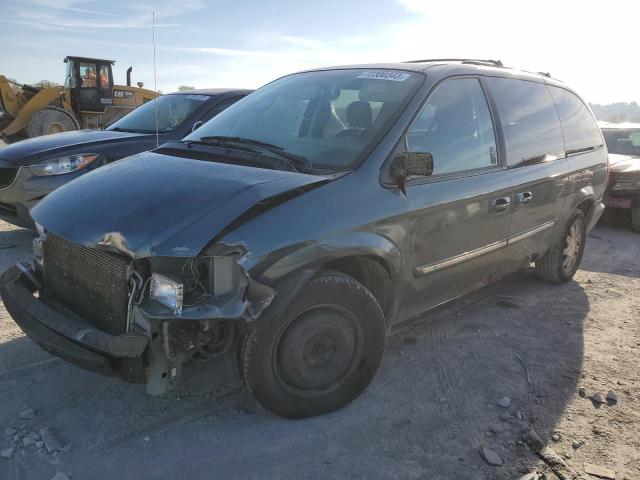 2A4GP54L37R136483 - 2007 CHRYSLER TOWN & COU TOURING 青色 照片 1