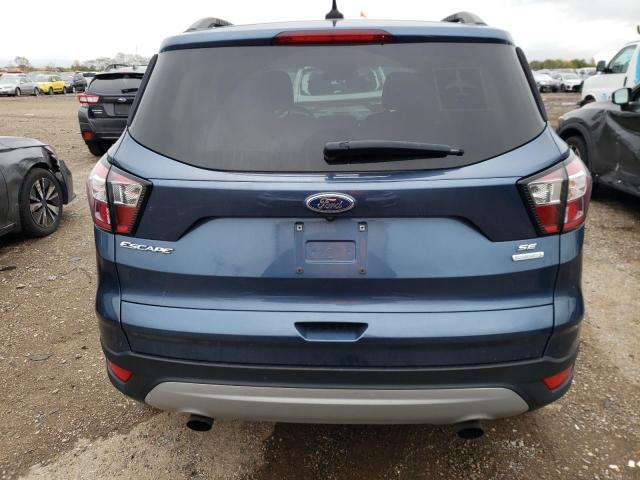 1FMCU0GD9JUA89650 - 2018 FORD ESCAPE SE BLUE photo 6