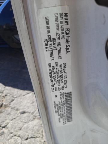 ZFBERFAB8H6D94098 - 2017 RAM PROMASTER თეთრი ფოტო 13