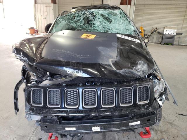 3C4NJDDB5MT598908 - 2021 JEEP COMPASS TRAILHAWK BLACK photo 5