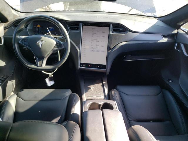 5YJSA1E28JF265161 - 2018 TESLA MODEL S Կապույտ լուսանկար 8