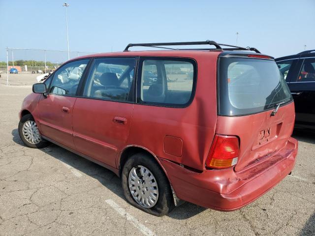 JHMRA1863SC012680 - 1995 HONDA ODYSSEY LX RED photo 2