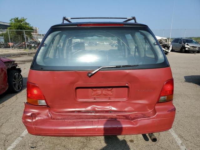 JHMRA1863SC012680 - 1995 HONDA ODYSSEY LX RED photo 6