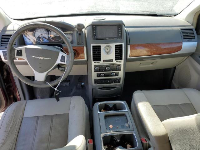 2A8HR54P08R838990 - 2008 CHRYSLER TOWN & COU TOURING მუქწითელი ფოტო 8