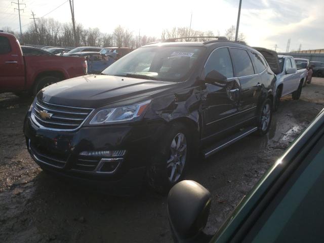 1GNKRLKD1DJ144146 - 2013 CHEVROLET TRAVERSE LTZ BLACK photo 1