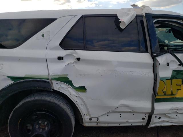 1FM5K8AB9NGA27707 - 2022 FORD EXPLORER POLICE INTERCEPTOR 白色 照片 11