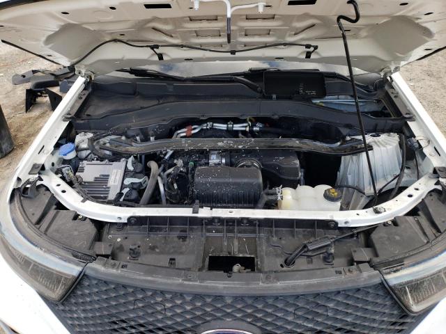 1FM5K8AB9NGA27707 - 2022 FORD EXPLORER POLICE INTERCEPTOR 白色 照片 12