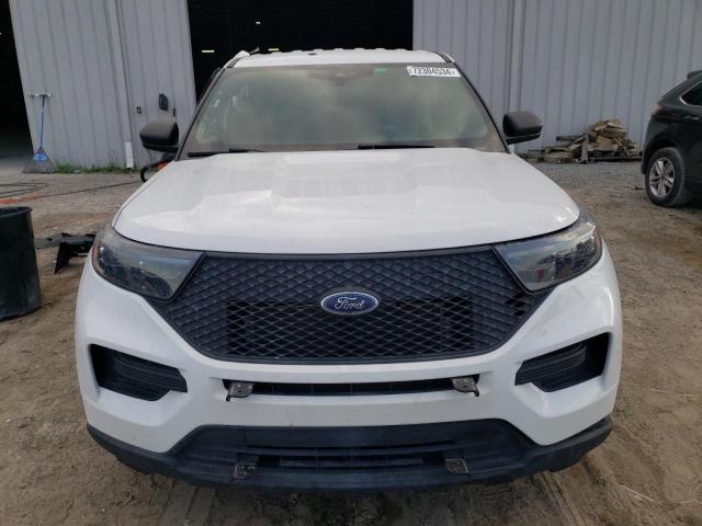1FM5K8AB9NGA27707 - 2022 FORD EXPLORER POLICE INTERCEPTOR 白色 照片 5