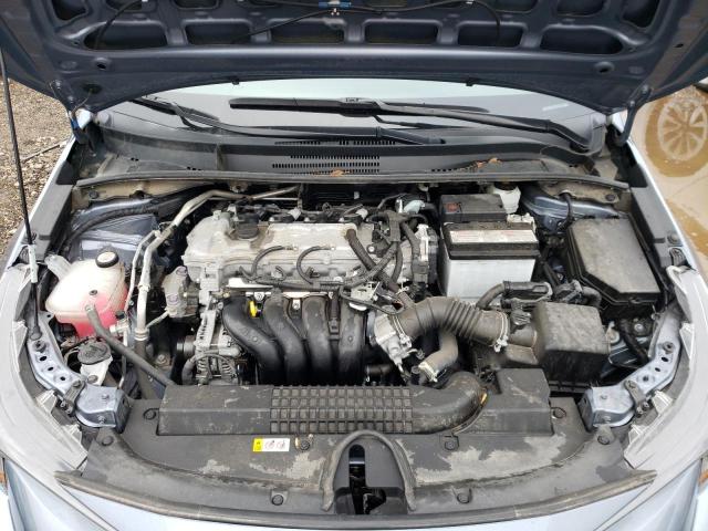 5YFEPMAE8MP247829 - 2021 TOYOTA COROLLA LE GRAY photo 11