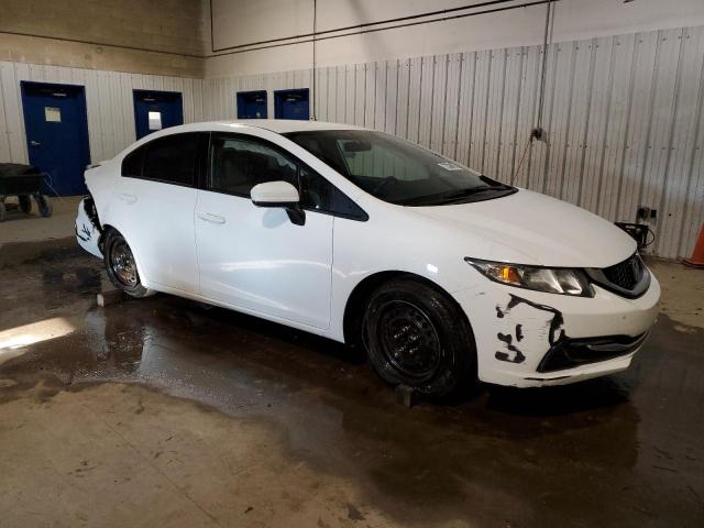 19XFB2F59EE252010 - 2014 HONDA CIVIC LX WHITE photo 4