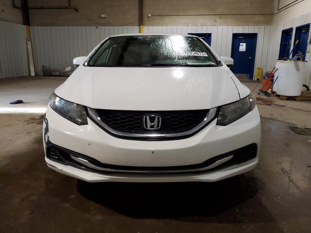 19XFB2F59EE252010 - 2014 HONDA CIVIC LX WHITE photo 5