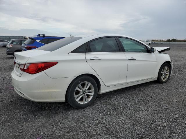 5NPEC4AC8DH647901 - 2013 HYUNDAI SONATA SE WHITE photo 3