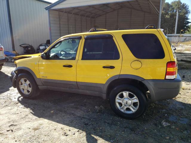 1FMYU04142KD67903 - 2002 FORD ESCAPE XLT YELLOW photo 2