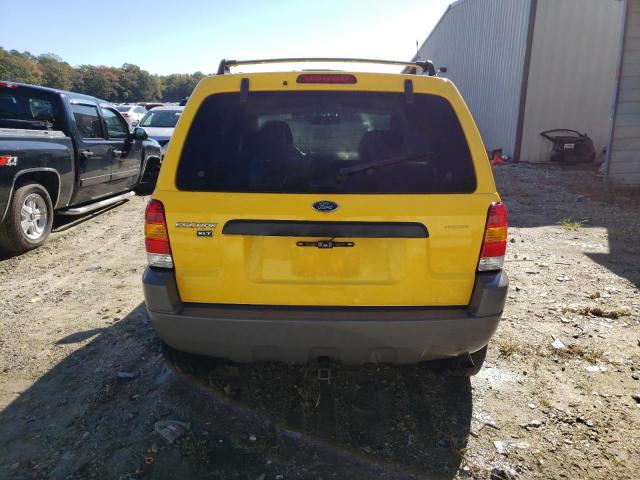 1FMYU04142KD67903 - 2002 FORD ESCAPE XLT YELLOW photo 6