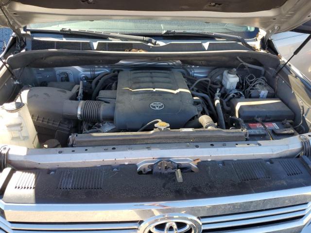 5TFUW5F10HX642900 - 2017 TOYOTA TUNDRA DOUBLE CAB SR/SR5 SILVER photo 11