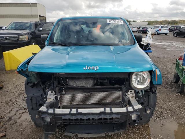 ZACNJAAB6LPL03806 - 2020 JEEP RENEGADE SPORT TEAL photo 5