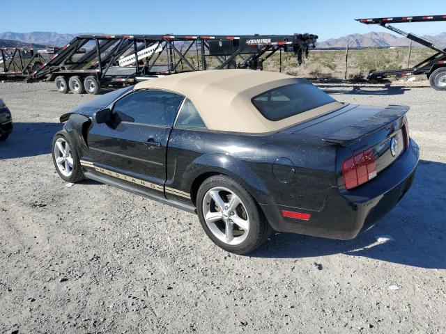 1ZVHT84N285209217 - 2008 FORD MUSTANG BLACK photo 2