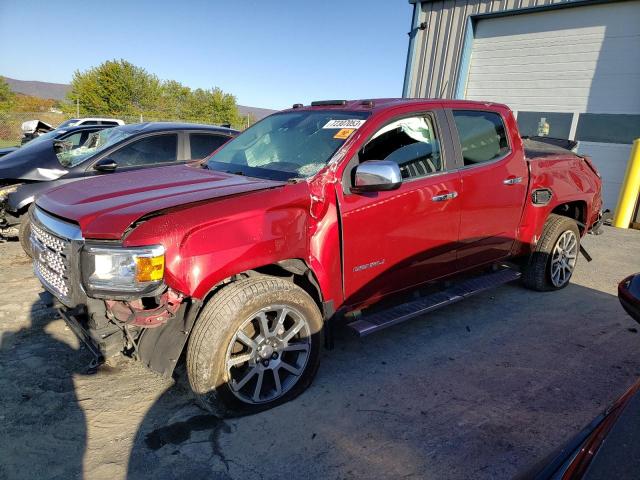 1GTG6EEN6J1260820 - 2018 GMC CANYON DENALI RED photo 1