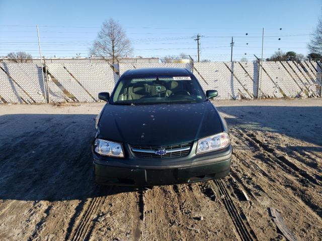 2G1WF52E129293827 - 2002 CHEVROLET IMPALA GREEN photo 5