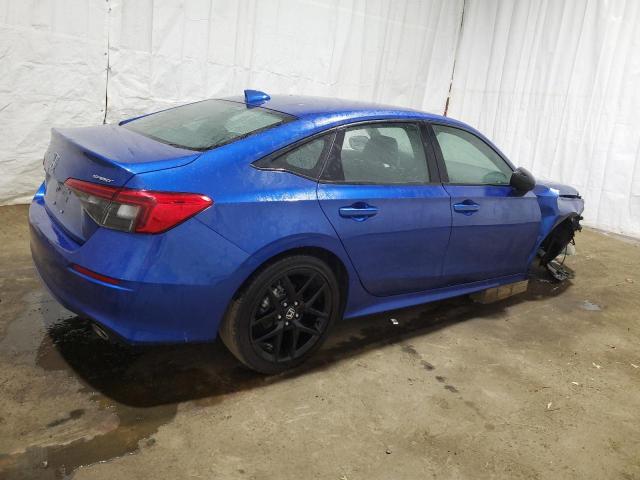 2HGFE2F56RH552106 - 2024 HONDA CIVIC SPORT BLUE photo 3