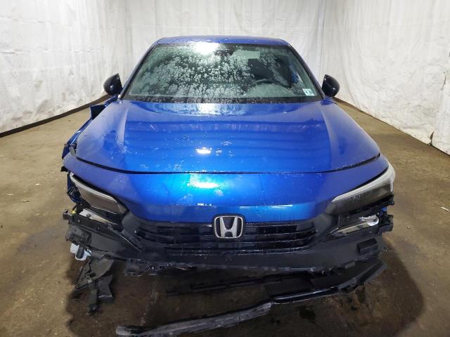 2HGFE2F56RH552106 - 2024 HONDA CIVIC SPORT BLUE photo 5