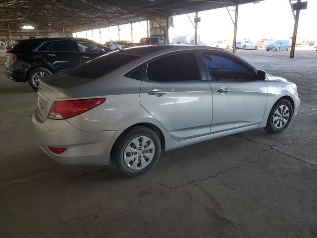 KMHCT4AEXFU930832 - 2015 HYUNDAI ACCENT GLS SILVER photo 3