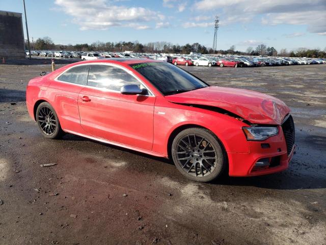 WAUCGAFR3DA014699 - 2013 AUDI S5 PREMIUM PLUS RED photo 4