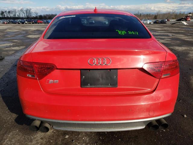 WAUCGAFR3DA014699 - 2013 AUDI S5 PREMIUM PLUS RED photo 6