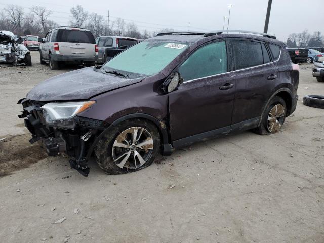 2T3RFREV6JW722469 - 2018 TOYOTA RAV4 ADVENTURE MAROON photo 1