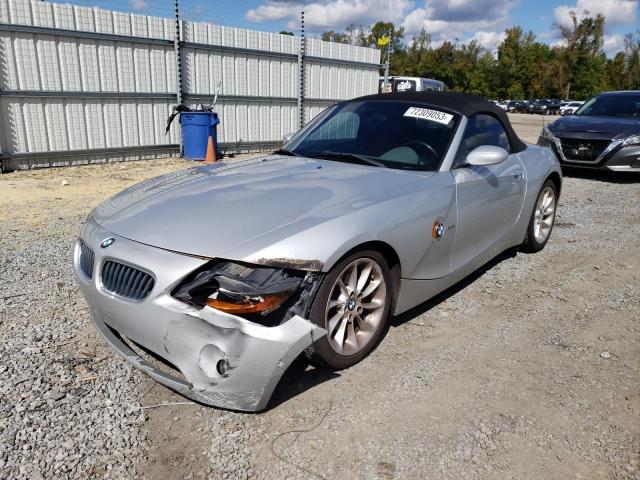 4USBT33403LS44194 - 2003 BMW Z4 2.5 SILVER photo 1