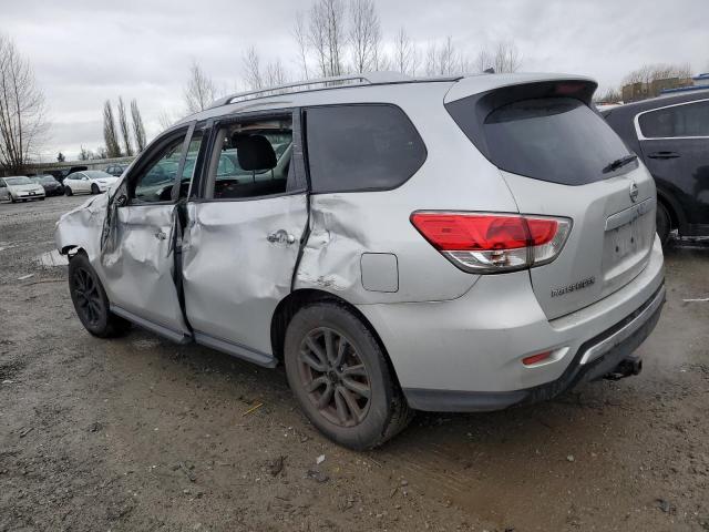 5N1AR2MM6GC638213 - 2016 NISSAN PATHFINDER S Сріблястий фото 2